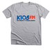 K105FM Apparel, a Athletic Heather Premium Unisex Tee