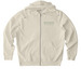 Renversons Green Logo Zip Ups, a Natural Raw Stanley/Stella Unisex Cultivator 2.0 Zip Up Pullover Hoodie