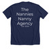 TNNA Logo&nbsp;, a Solid Navy Blend Premium Unisex Tee (back-view)