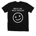 AN Center, a Solid Black Blend Premium Unisex Tee