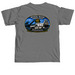 Mystic River Ambulance Anniversary&nbsp;, a Grey Comfort Colors Unisex Tee (back-view)