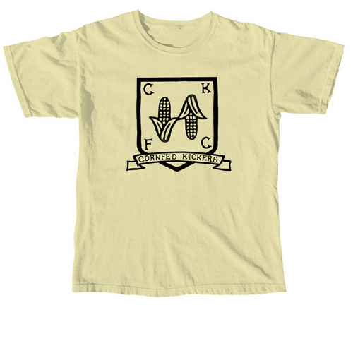 Cornfed Kickers Football Club, a Butter Comfort Colors Unisex Tee