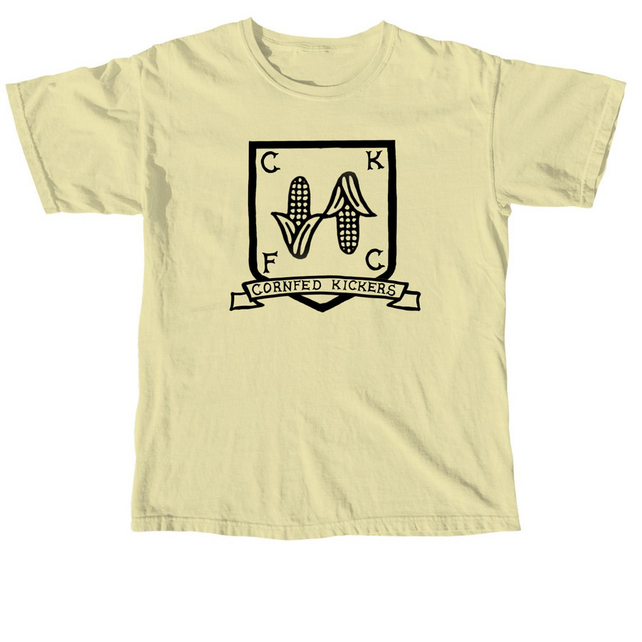 Cornfed Kickers Football Club, a Butter Comfort Colors Unisex Tee