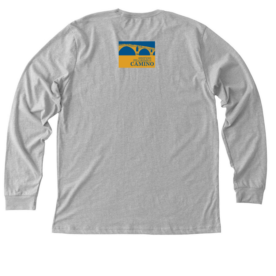 Capital Area Chapter, a Athletic Heather Premium Long Sleeve Tee (back-view)