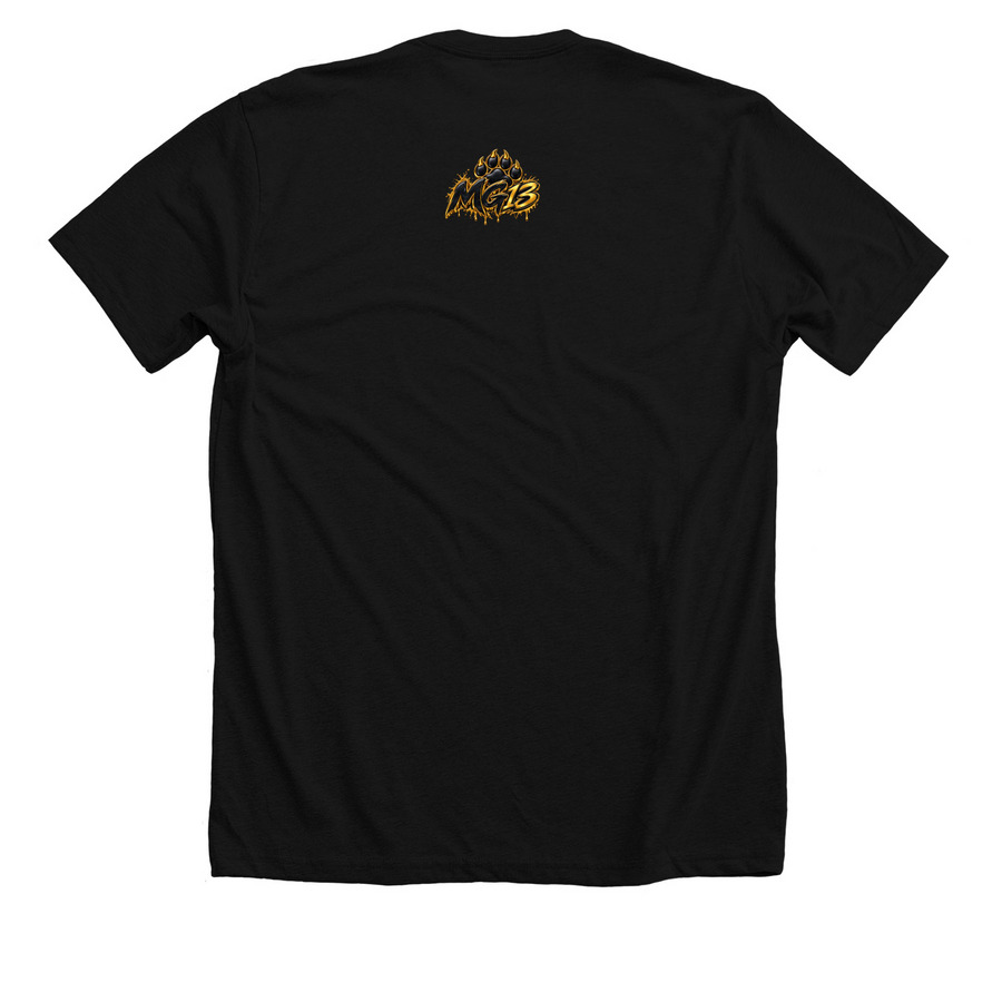 Maui Tee/Crewneck/Hoodie/Men & WomenMuscleTee, a Solid Black Blend Premium Unisex Tee (back-view)