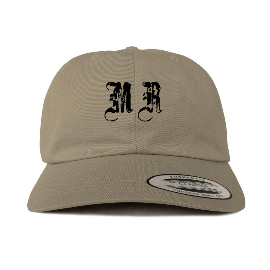 Hats, a Khaki Printed Classic Baseball Cap