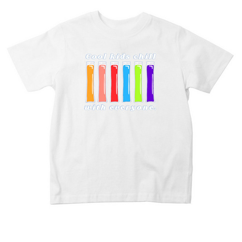 National Freezer Pop Day Toddler Tee, a White Toddler Tee