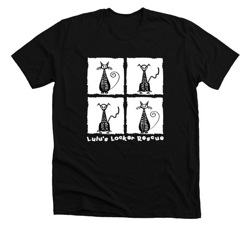 Skeleton Logo, a Solid Black Blend Premium Unisex Tee