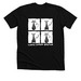 Skeleton Logo, a Solid Black Blend Premium Unisex Tee