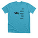 The world needs your music!, a Heather Aqua Premium Unisex Tee