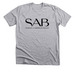 SAB Logo and Name Apparel, a Athletic Heather Premium Unisex Tee