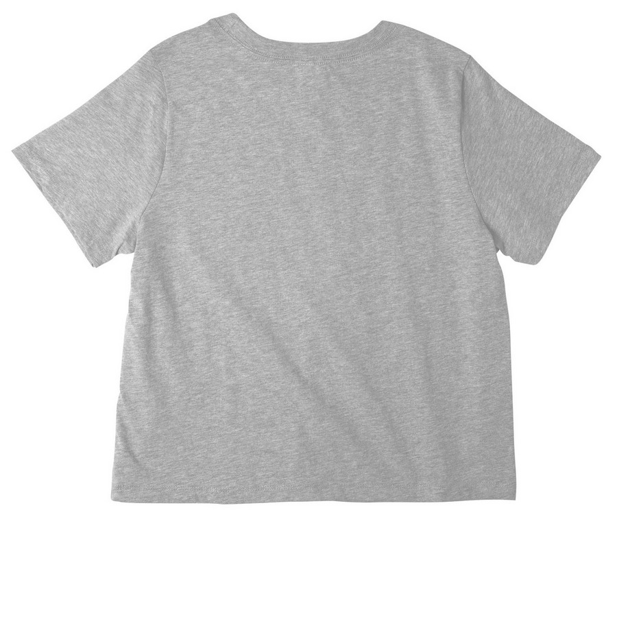 I Broke It Quietly&nbsp;Women's Heavyweight Tee, a Athletic Heather Women's Heavyweight Tee (back-view)