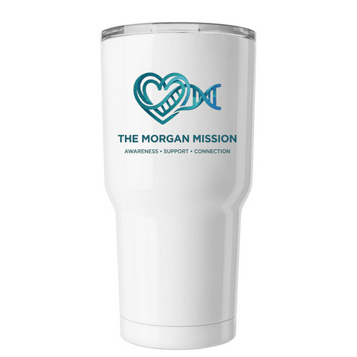 The Morgan Mission, a White Insulated Tumbler