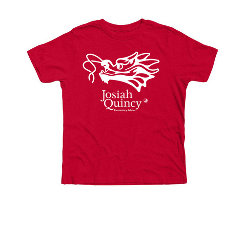 JQES Cotton Tee, a Heather Red Premium Youth Tee