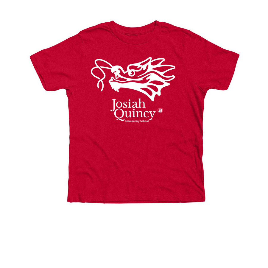 JQES Cotton Tee, a Heather Red Premium Youth Tee