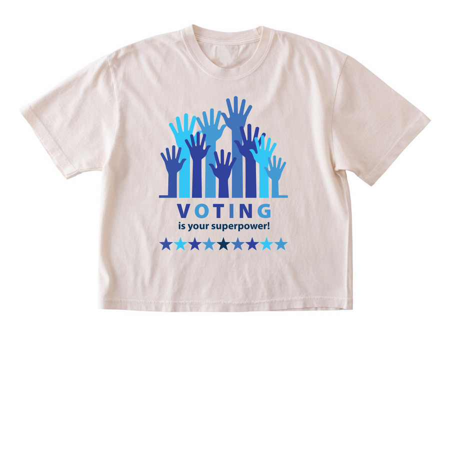 Comfort Colors Boxy Tee, a Ivory Comfort Colors Boxy Tee