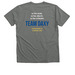 Team Daxy: Never Stop Fighting For GM1, a Deep Heather Premium V-Neck Tee (back-view)