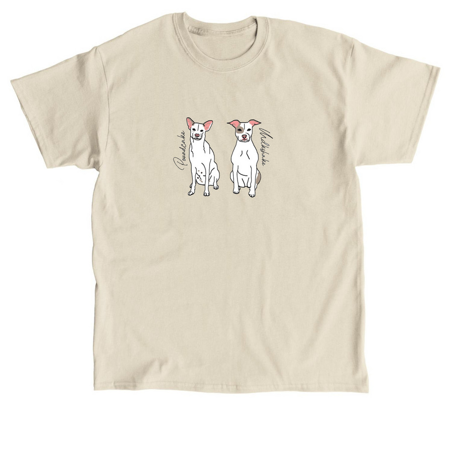 Poundcake & Milkshake&nbsp;, a Sand Classic Unisex Tee