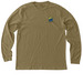 NACA Long Sleeve Shirts, a Heather Olive Premium Long Sleeve Tee