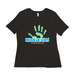 BELIEVE KIDS Adult Tops, a Black Women?s Relaxed Cotton Tee