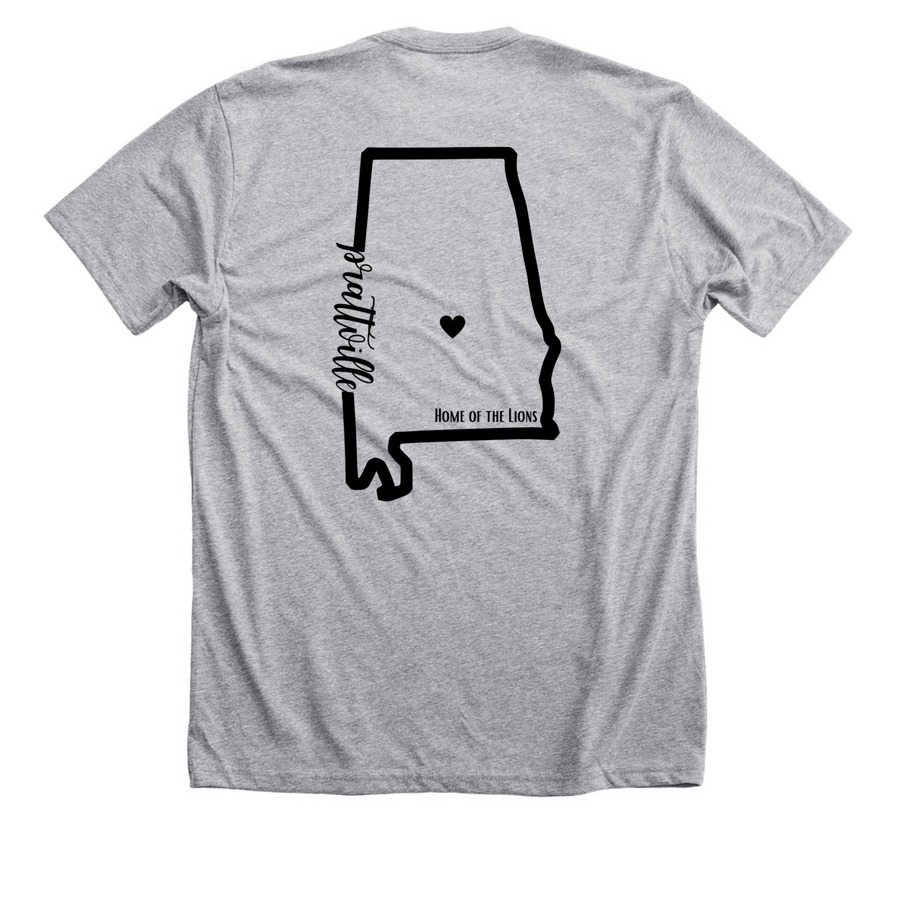 FBLA Shirt Sale - Front and Back Design, a Athletic Heather Premium Unisex Tee (back-view)