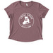Equal Edges Skate Mom, a Vintage Rose Allmade Eco Triblend Women?s Scoop Neck Tee