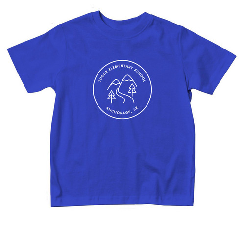 Tudor Toddler Classic, a Royal Blue Toddler Tee