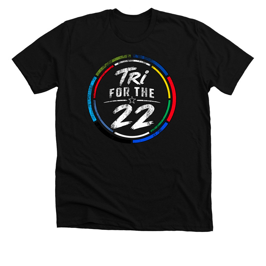 Faded TF22 | Mighty Oaks, a Solid Black Blend Premium Unisex Tee