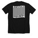 Op804b on black, a Solid Black Blend Premium Unisex Tee (back-view)