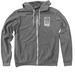 Classic Shovel&nbsp;, a Deep Heather Zip Up Hoodie