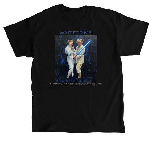 PresleyMae- Luke and Leia, a Black Classic Unisex Tee