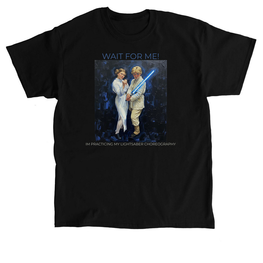 PresleyMae- Luke and Leia, a Black Classic Unisex Tee