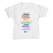 Free Library of Pride, a White Youth Unisex Tee