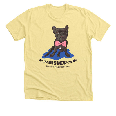 All the Bishes Love Me, a Heather Yellow Gold Premium Unisex Tee
