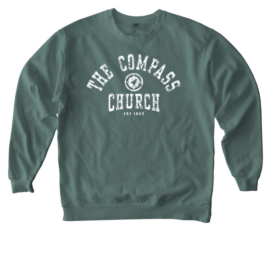 Est 1952- Collection - Winter Limited Edition, a Blue Spruce Comfort Colors Crewneck Sweatshirt