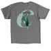 Capulets Graphic Tee, a Charcoal Classic Unisex Tee (back-view)