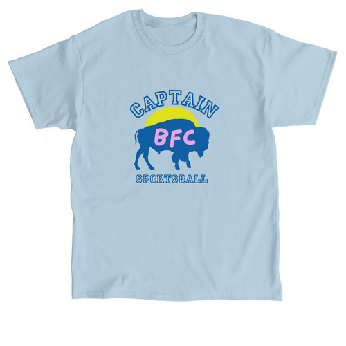 Captain Shirt, a Light Blue Classic Unisex Tee