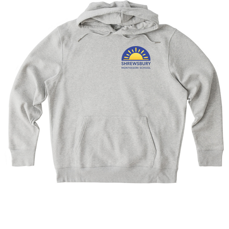 SMS Tops, a Cool Heather Grey Stanley/Stella Unisex Cruiser 2.0 Pullover Hoodie