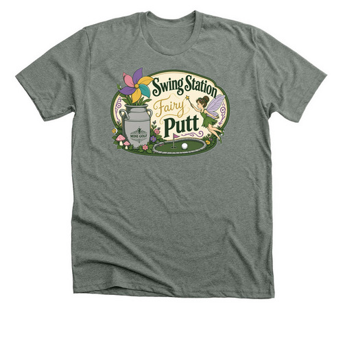 Official Fairy Putt Ts, a Deep Heather Premium Unisex Tee