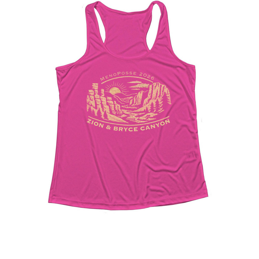 Desert Strong Collection&nbsp;(Performance Wear), a Neon Pink Women's Performance Tank