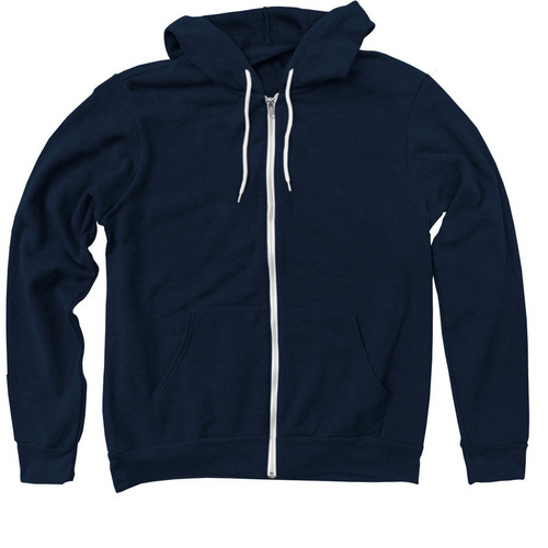 Meowers&nbsp;, a Navy Zip Up Hoodie