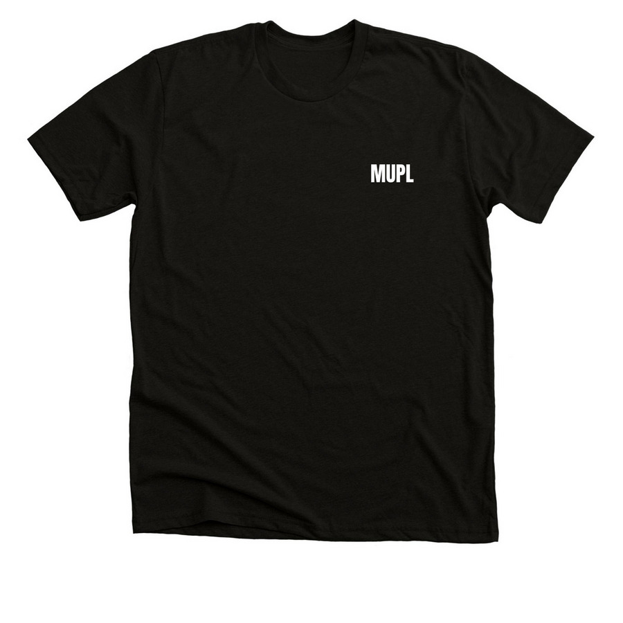 Iron Sharpens Iron MUPL, a Solid Black Blend Premium Unisex Tee