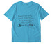 Weikert 2, a Aqua Blue Stanley/Stella Unisex Creator 2.0 Tee (back-view)