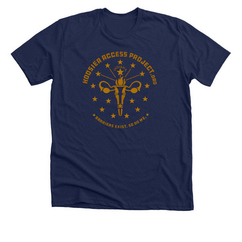 Hoosier Access Project&nbsp;, a Solid Navy Blend Premium Unisex Tee