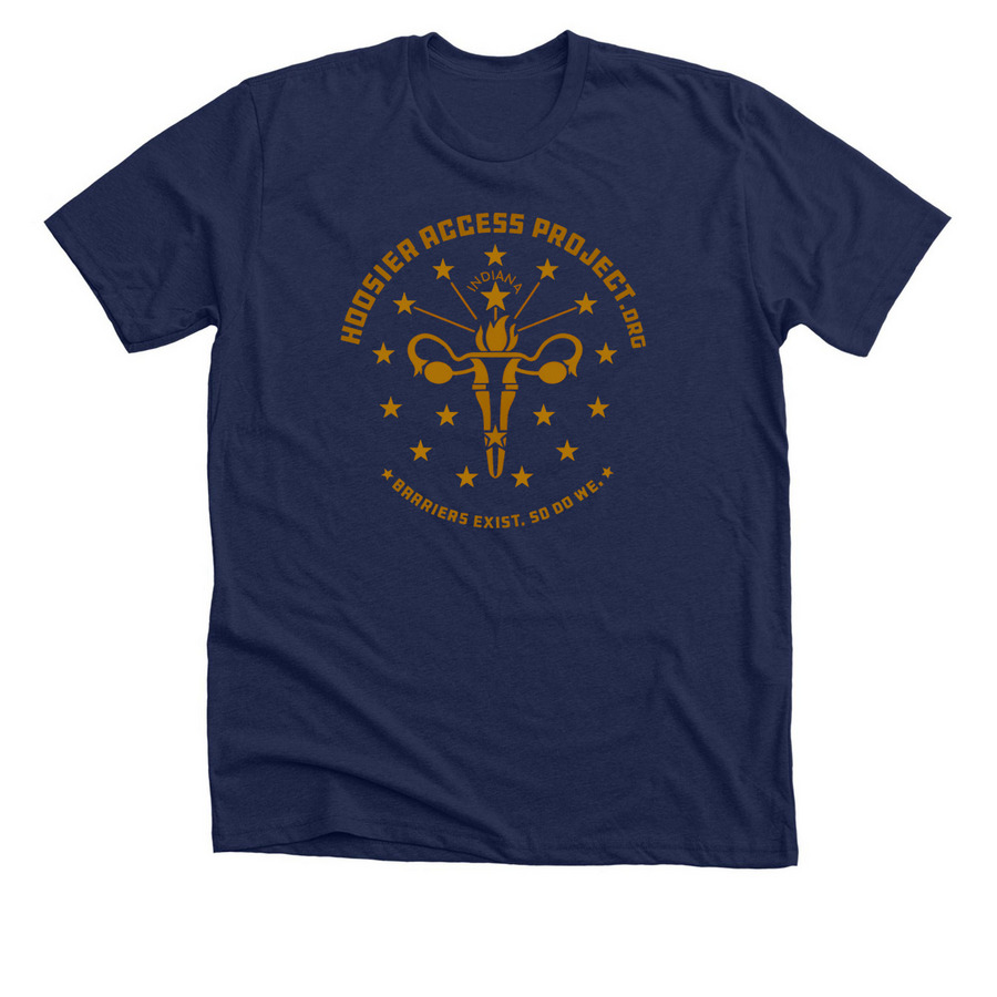 Hoosier Access Project&nbsp;, a Solid Navy Blend Premium Unisex Tee