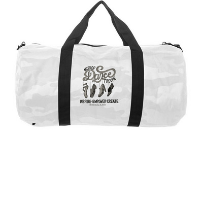 Dance Gear Bags, a White Camo Day Tripper Duffel Bag