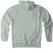 IF LOST PLEASE RETURN TO THE LIBRARY, a Dusty Sage Heavyweight Pullover Hoodie (back-view)