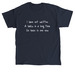 Unserious Haiku (Dark ver.), a Navy Classic Unisex Tee