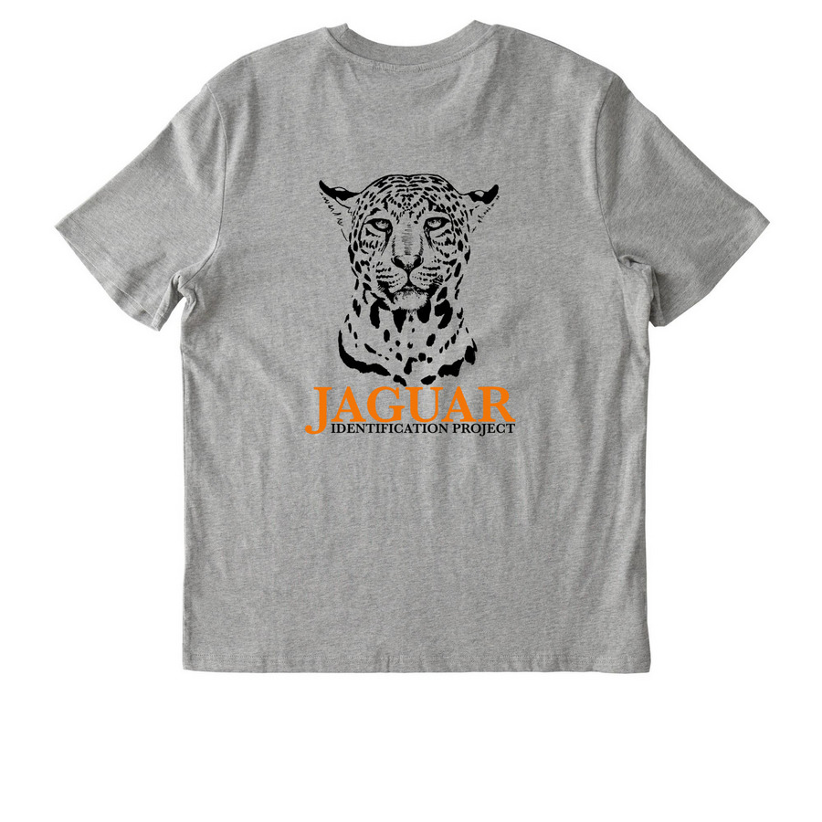 T-Shirt Jaguar ID Project&nbsp;, a Heather Grey Stanley/Stella Unisex Creator 2.0 Tee (back-view)