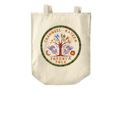 TWFS Tote, a Natural Over-the-Shoulder Shopping Tote Bag